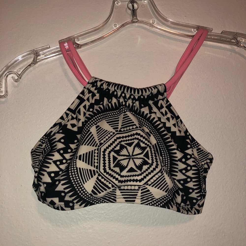 Patterned Bikini Top